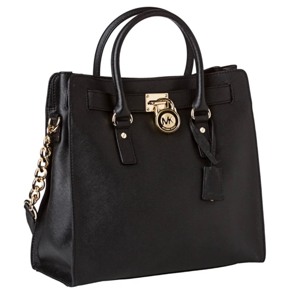 ‼️NWT‼️Hamilton Large Saffiano Tote Bag, Black